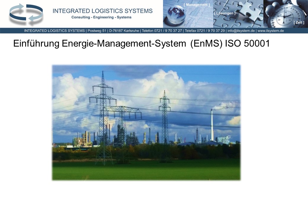 Einführung Energie-Management-System (EnMS) ISO 50001